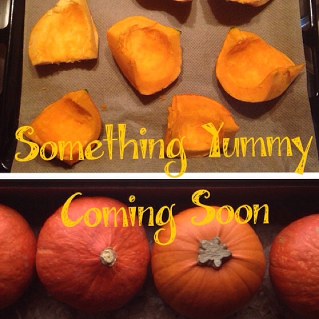 Working on something good today especially for us #expats. Post to come soon! #pumpkin #fall #bazaart