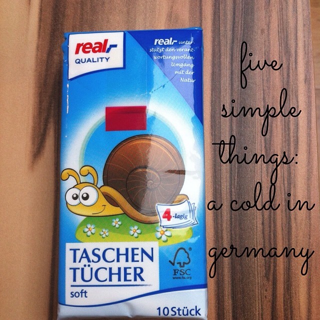 Showing some gratitude for cold remedies on the blog yesterday! Five Simple Things #5! #gratitude #germany #expat #coldseason
